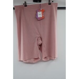 Yitty Mesh Me Smoothing Shorts Womens 2X Mauve High‎ Waist Shapewear NWT